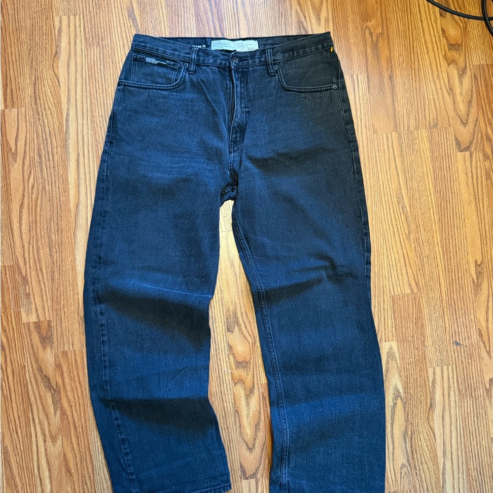 Rocawear Men's Black loose fit relaxed baggy Jeans vintage